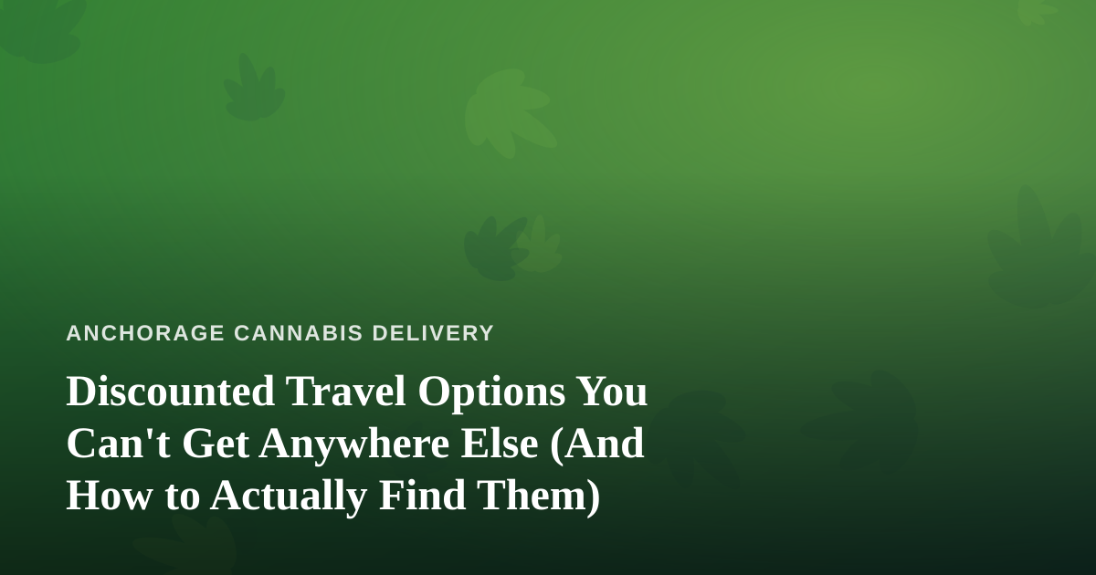 Discounted Travel Options You Can’t Get Anywhere Else (And How to Actually Find Them)